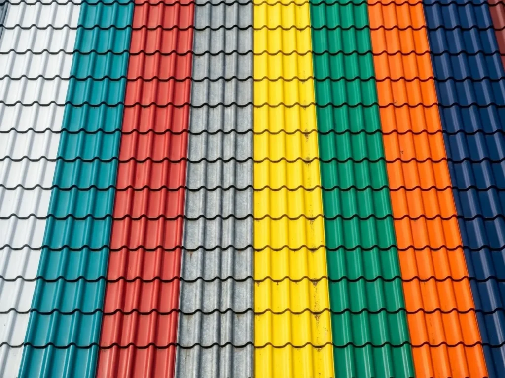 Colorful Metal Tile Roofing and Profiled Metal Roof Sheets