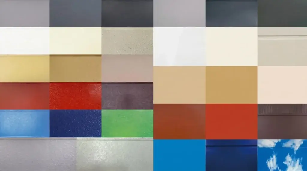 Flat & Elastic-Coat Series of PU sandwich Panels for Exterior Wal Cladding
