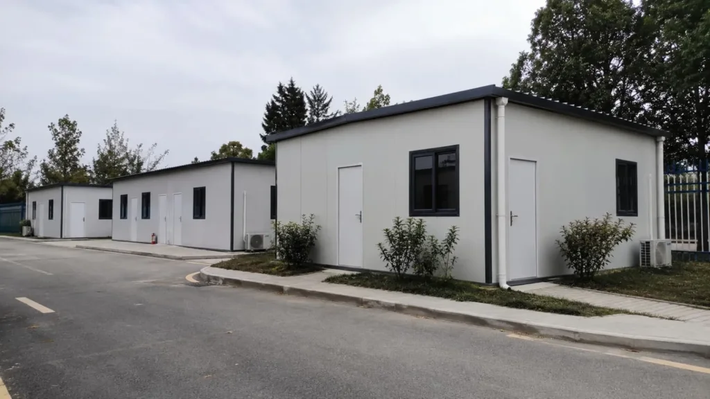 Modular Rooms and Site Buildings made by EPS insulation sandwich panel