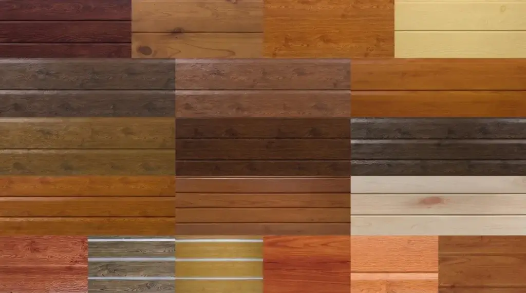 Wood Grain Texture Wall Series of PU sandwich Panels for Exterior Wal Cladding