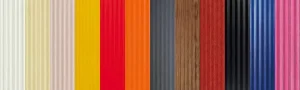 Corrugated Texture Wall Series of PU sandwich Panels for Exterior Wal Cladding