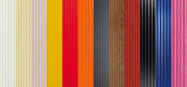 Corrugated Texture Wall Series of PU sandwich Panels for Exterior Wal Cladding