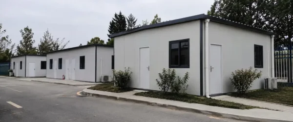 Modular Rooms and Site Buildings made by EPS insulation sandwich panel