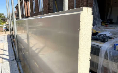 PU Sandwich Exterior Panels for Wall Renovation project