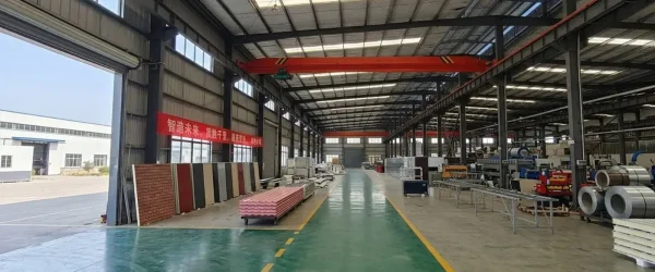 PU Sandwich Panels Factory real photo of YG panels
