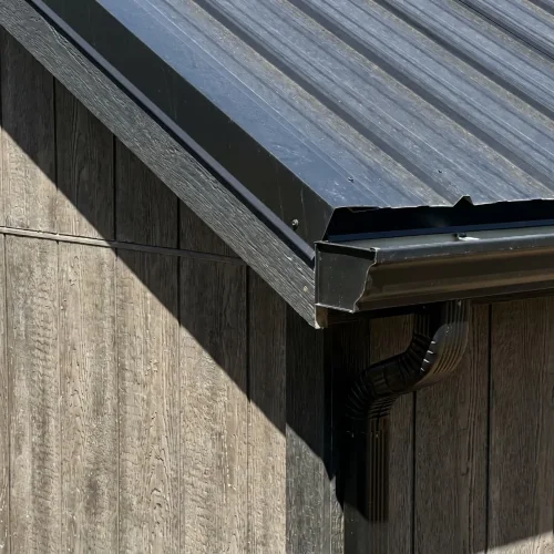 Plan the wall, roof and edge details before ordering