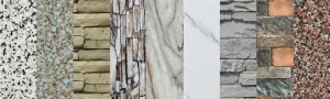 Stone and Marble Finish Wall of PU sandwich Panels for Exterior Wal Cladding
