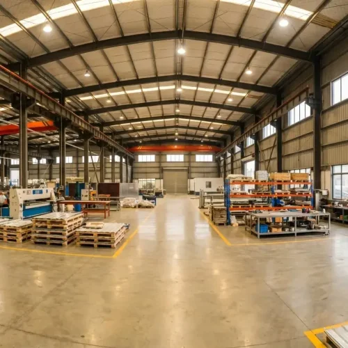 YG Panels Sandwich Panels production workshop