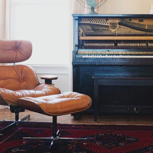 Chair Next to Piano